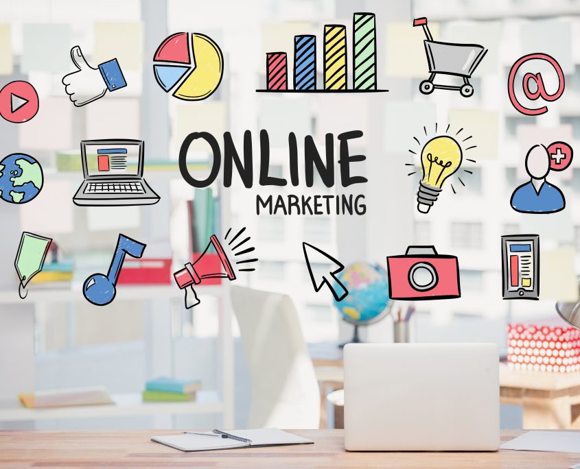 Infografía Online Marketing